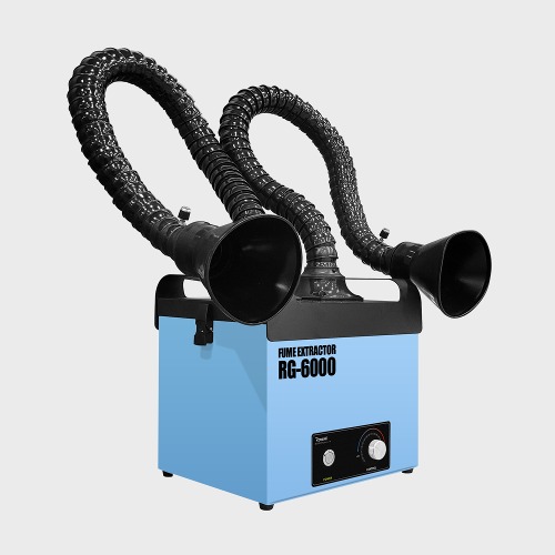 다용도 공기청정 유해가스 정화기 SET 납연정화기 연기제거기 제연기 납땜집진기 RG-6000
